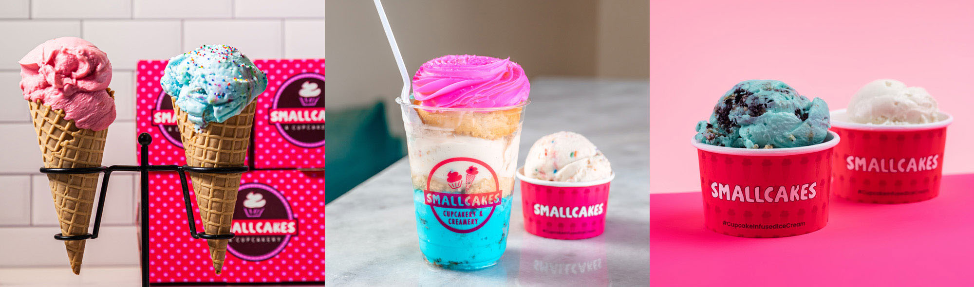 Smallcakes slow-churned small-batch ice cream